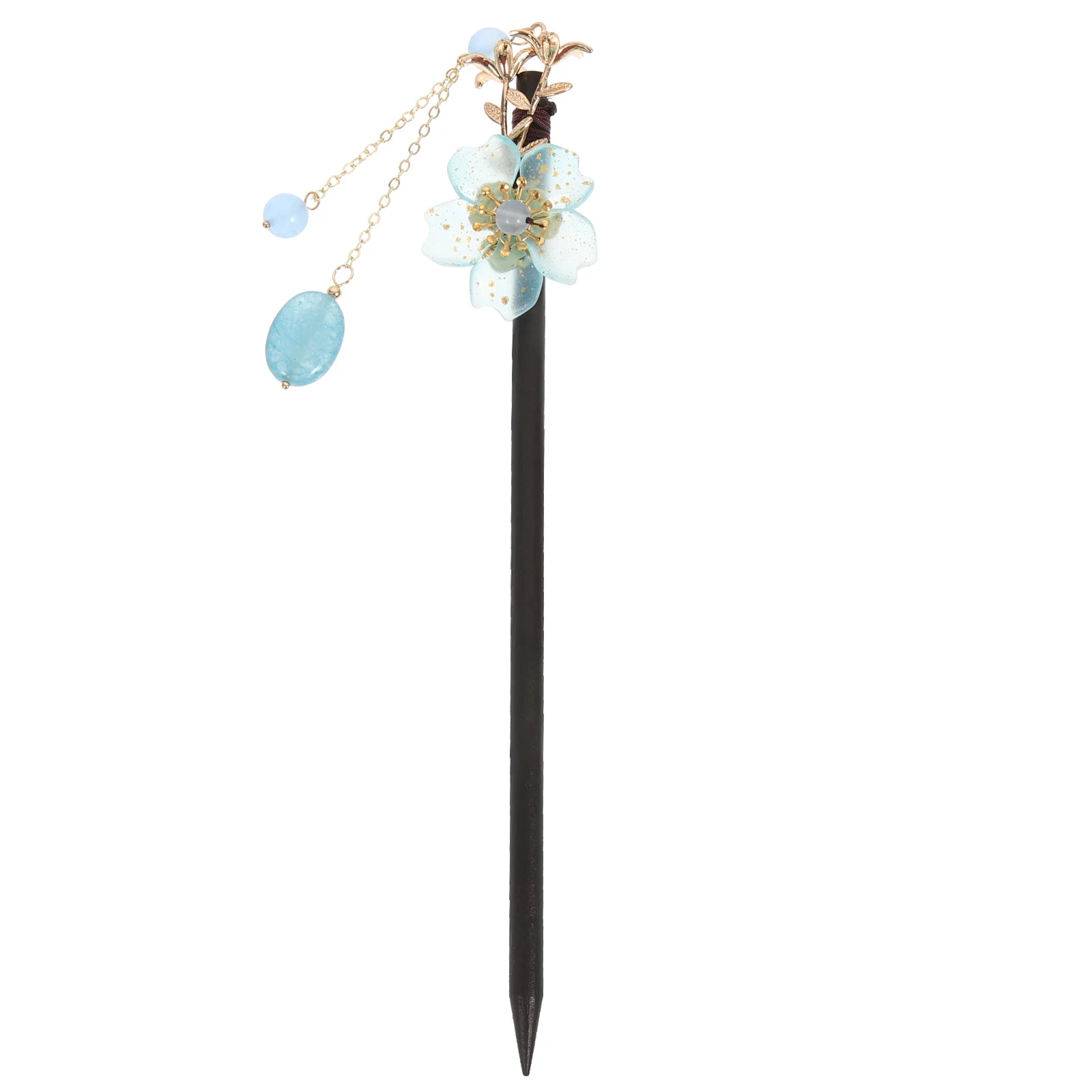 

Hair Stick Chinese Vintage Chopsticks Chopstick Tassel Sticks Flower Clip Pin Hairpin Retro Bridal Ancient Bun Rhinestone