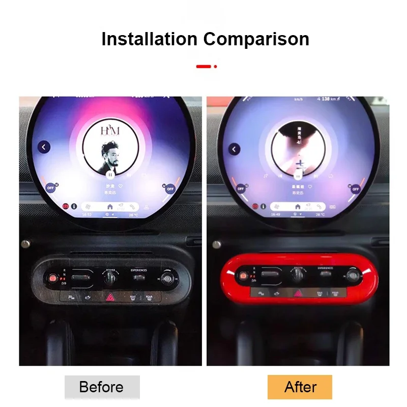 Для Mini Countryman U25 Cooper E SE J01 EV J05 Aceman салон автомобиля центральная кнопка управления