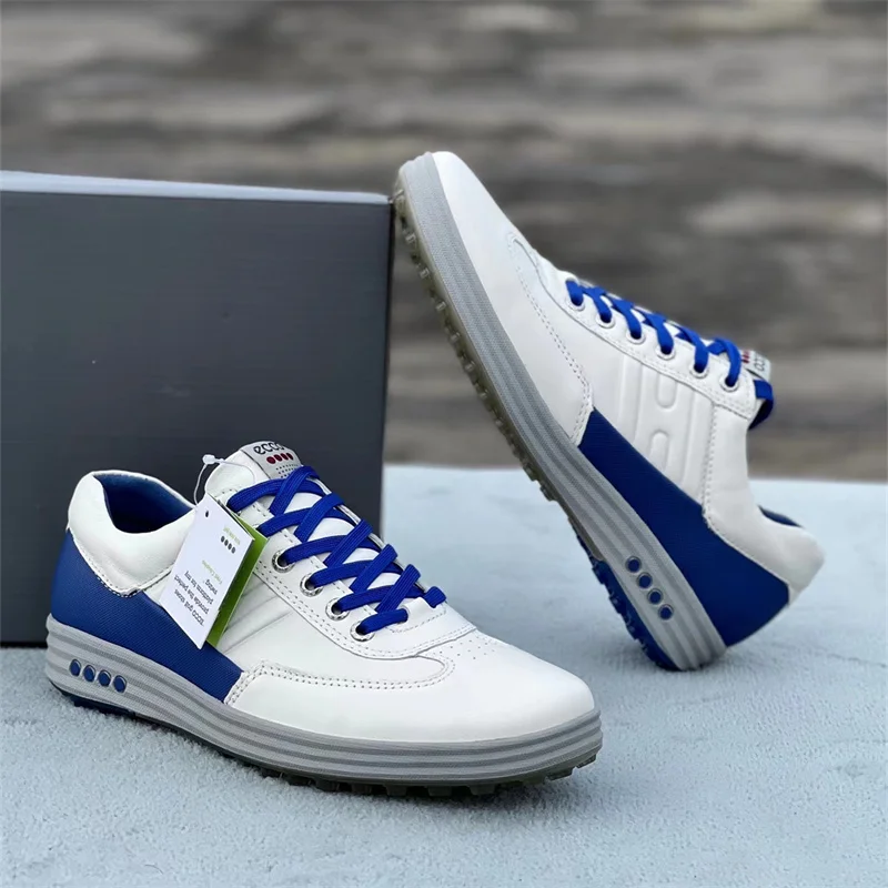 

Brand Men's Golf Shoes Leather Outdoor Sports Shoes Waterproof Non-Slip Golf Training Shoes