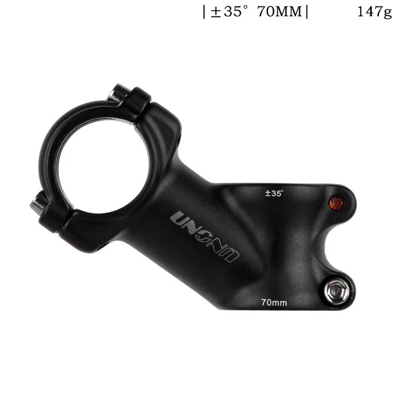

UNO 35 degrees riser tube Mountain Road Bike Stems positive and negative Angle of the Stem 31.8MM