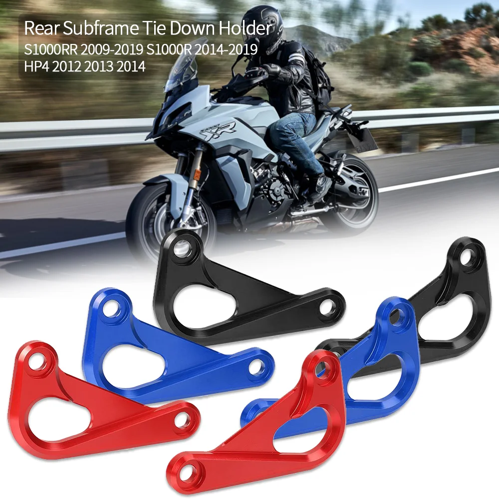 

Rear Subframe Racing Hooks Tie Down Holder Billet CNC Aluminum Fit For BMW S1000RR 2009-2019 S1000R 2014-2019 HP4 2012 2013 2014