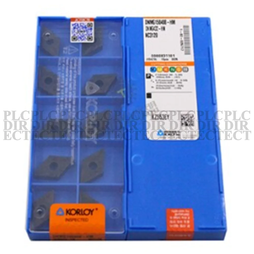 

10PCS/NEW Korloy DNMG150408-HM NC3120 Croy CNC Blade