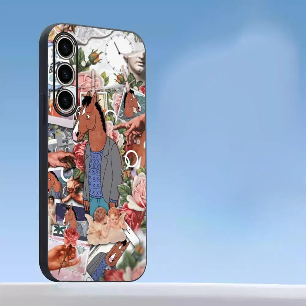 Модный чехол для телефона Bojack с крутым дизайнерским рисунком для Samsung Galaxy S26 S25 S24 S23 S22 S21 Plus Ultra Note20, мягкий, черный (art.: 3920dbc5eaefd) - 3920dbc5eaefd