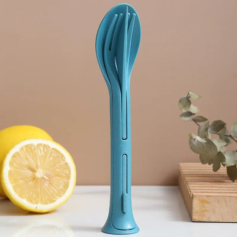 

MOONBIFFY Портативные столовые приборы 3 в 1