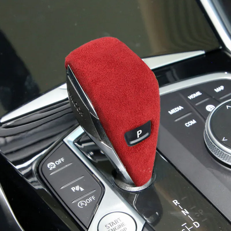 

ABS Gear Head Decorative Cover Gear Shifter Knob Handle Modification For BMW 3 4 Series 325li Z4 2020-2022 Car Inner Accessories