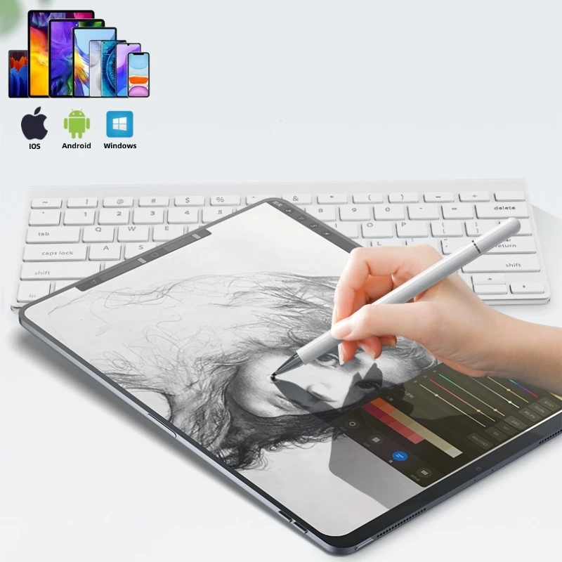 

Touch Pen For iPad Pro Air iPhone XS 11 12 13 14 Pro Max For Samsung Huawei Xiaomi OPPO Vivo Smartphone Tablet Stylus Pen Pencil