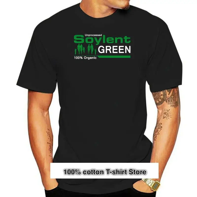 

Camiseta verde Soylent para hombre