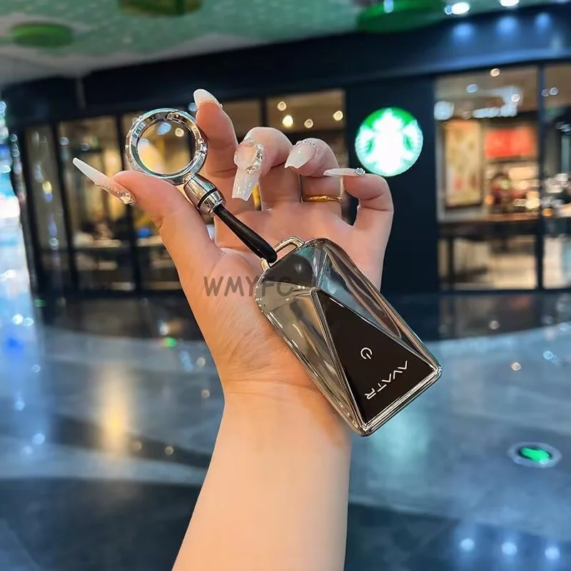 

Чехол для автомобильного ключа из ТПУ для Avatar 07 07MAX 12 Ultra, держатель для ключей, брелок для ключей, сумка