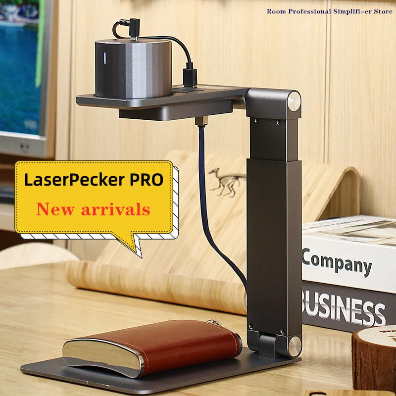 Laserpecker PRO Laser Engraver Portable Mini Laser Engraving Machine DIY 3D Printer Cutter Engraving Leather Wood Tool