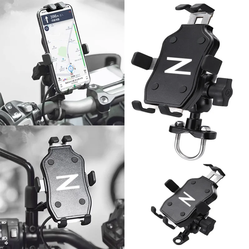 

2023 New Motorcycle Accessories handlebar Mobile Phone Holder GPS stand bracket For Kawasaki Z650 Z750 Z800 Z900 Z1000 Z250 Z400