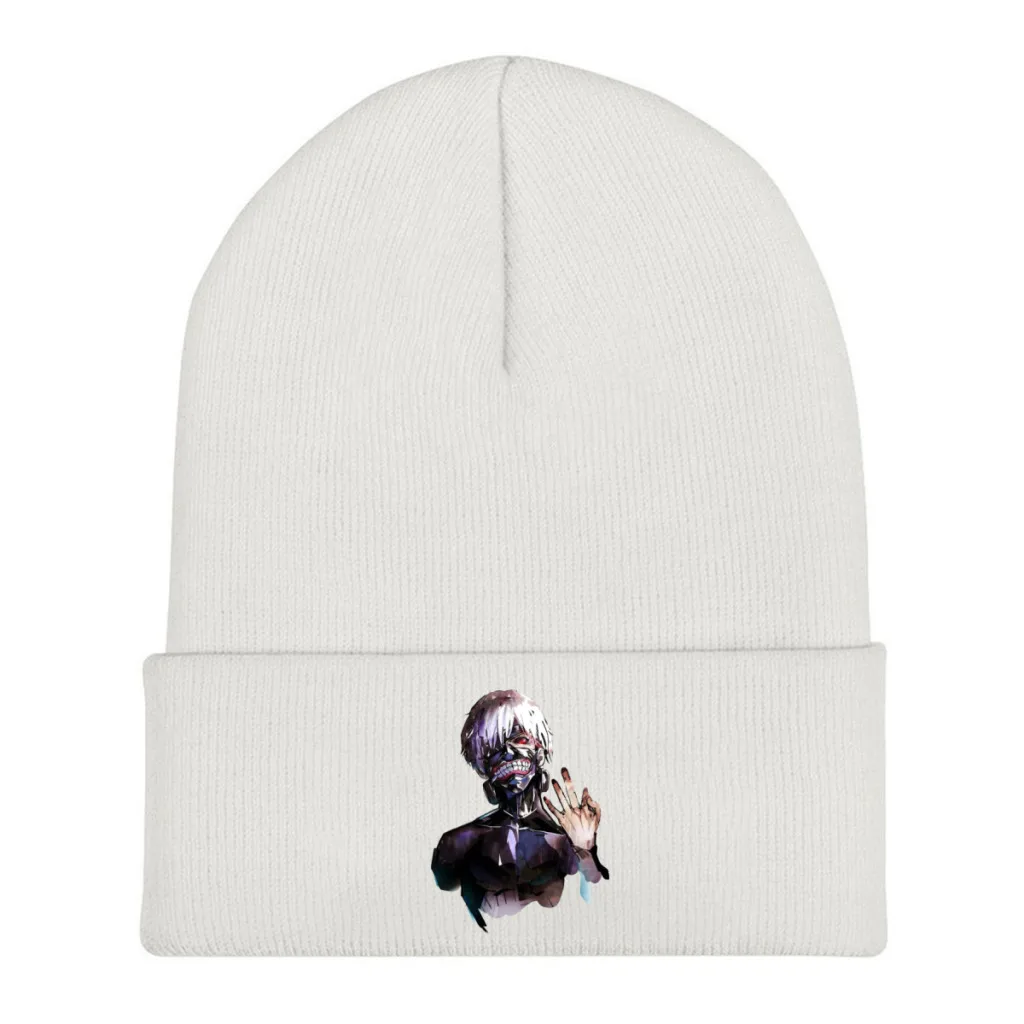 

Knit Hat Tokyo Ghoul Keneki Anime Winter Warm Beanie Caps Ken Classic Men Women Fashion Casual Bonnet
