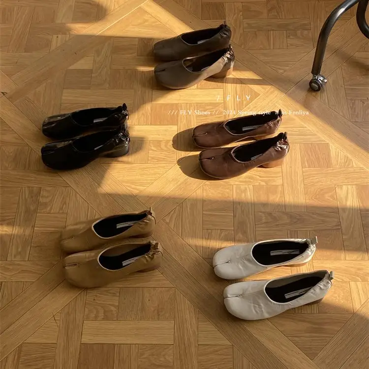 Туфли для медсестер с неглубоким носком женская обувь квадратным универсальная