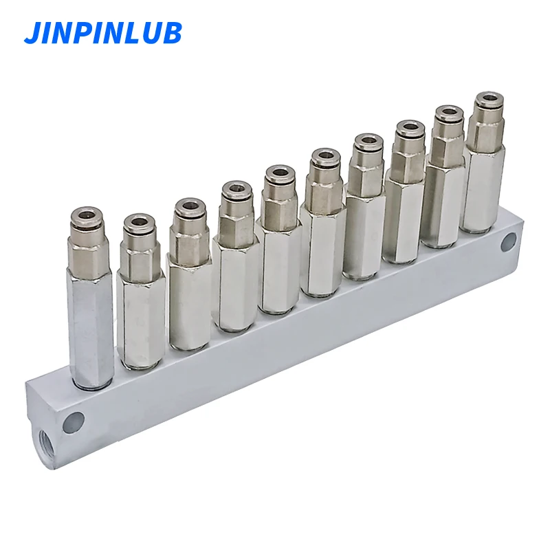 Фото JINPINLUB MUK-10 Распорный клапан распределителя положения для цепной системы объема смазки №5