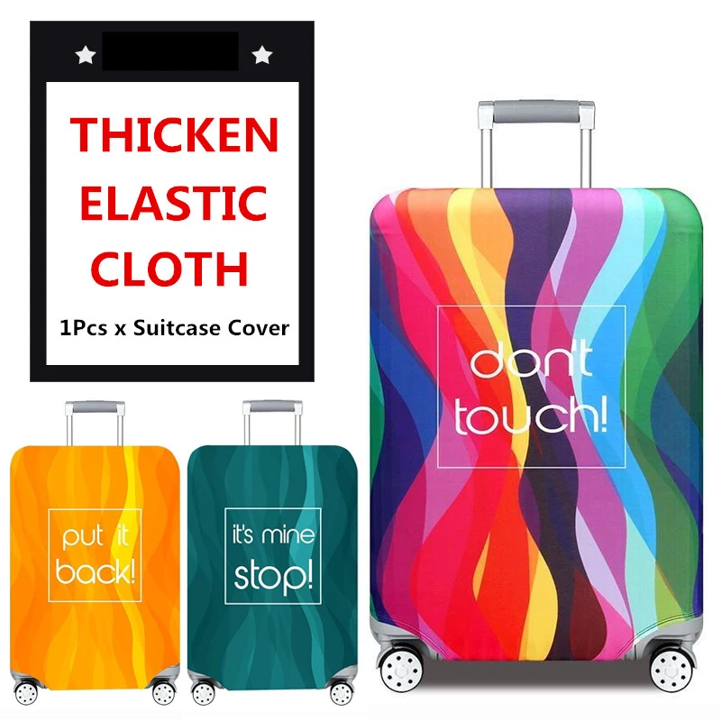 

18-22inch Thicker Travel Luggage Protective Cover Apply Trolley Case Elasti Protect Sleeve Suitcase Accessories Supplies Items