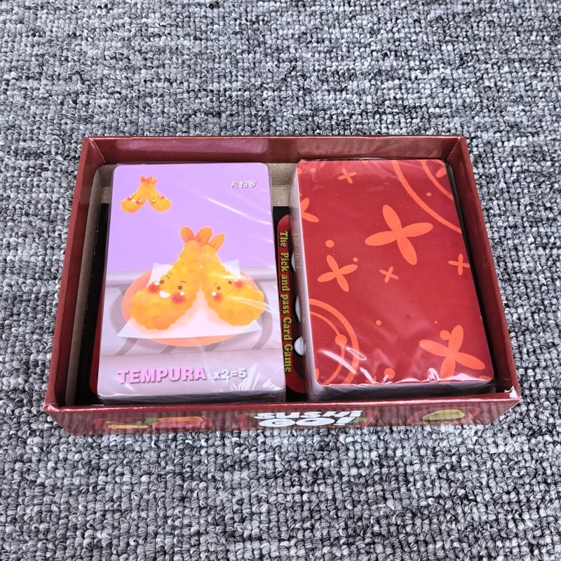 Карточная игра Sushi Go Party Настольная Roll для детей от 8 до 2 5 игроков Игры семейных