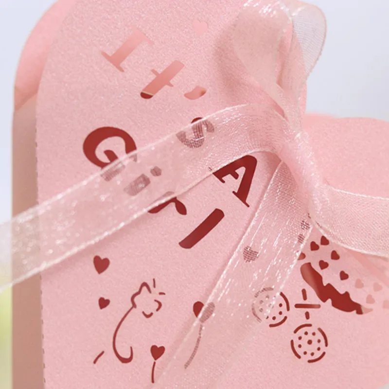 

10pcs Baby Shower Its A Boy/girl Candy Gift Box Birthday Party Decorations Kids First Communion Christening Wedding Decoration