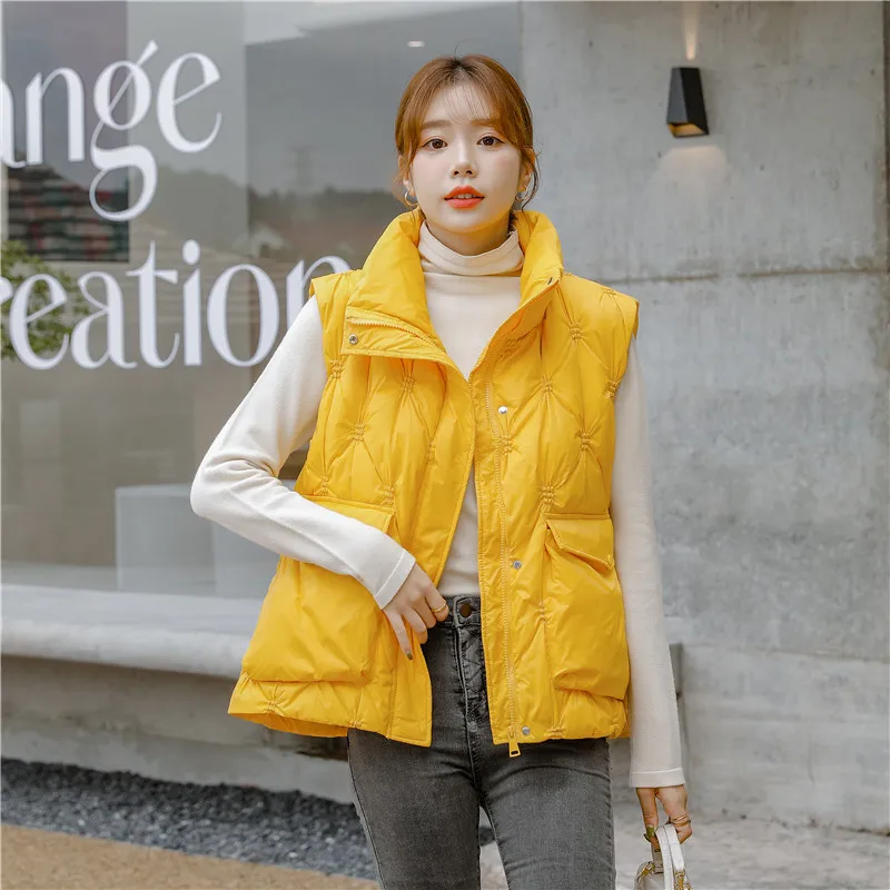FOR Top 2022 Autumn And Winter New White Duck Velvet Small Coat |