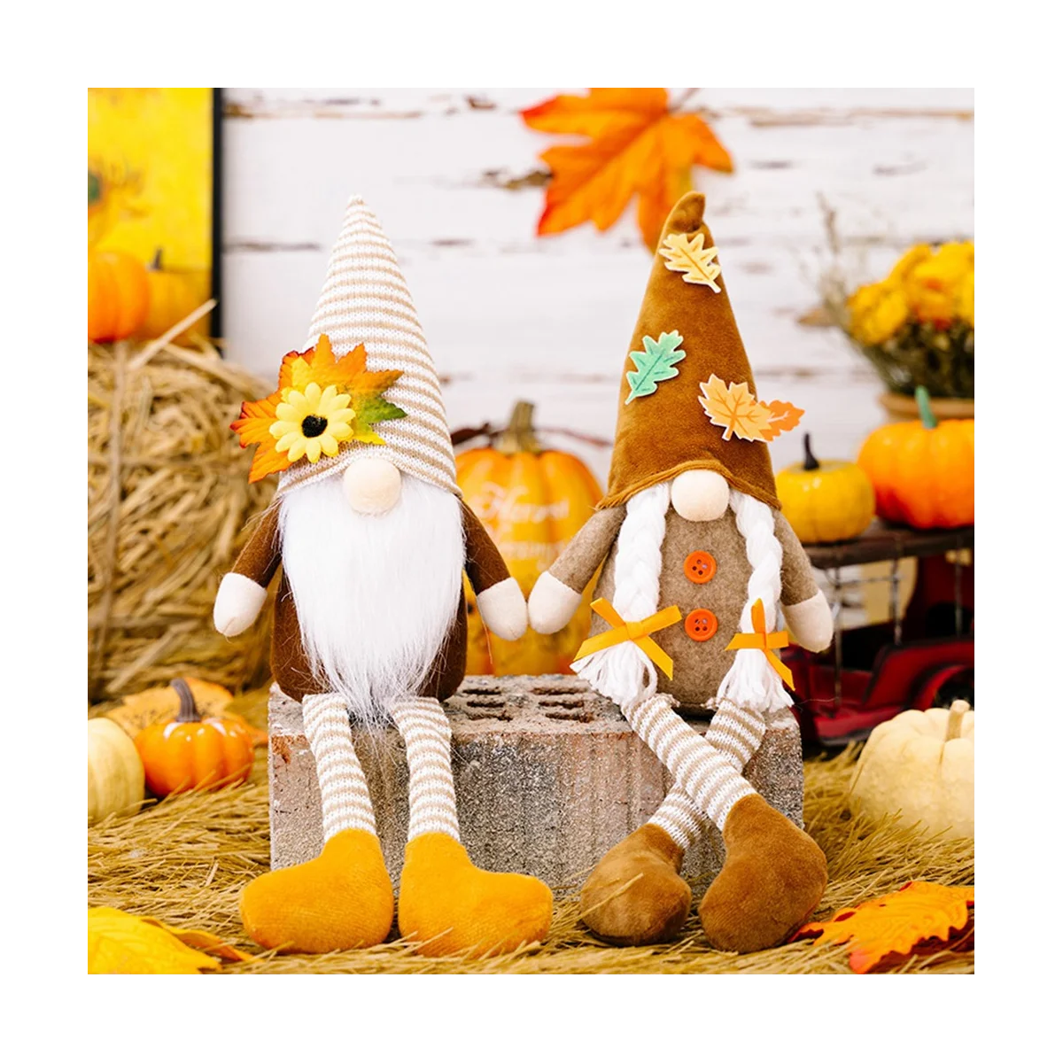 Праздничная шляпа в виде кленового листа с острыми ногами День благодарения