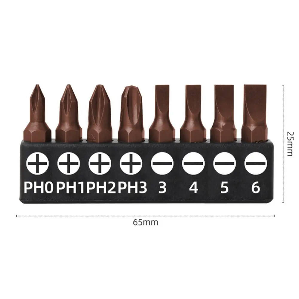 Фото 25 мм 50 мм 1/4 набор отверток S2 стальной блеск Phillips с прорезями шестигранный сплошной полый Torx для гаечного ключа с храповым механизмом ручные инструменты №4