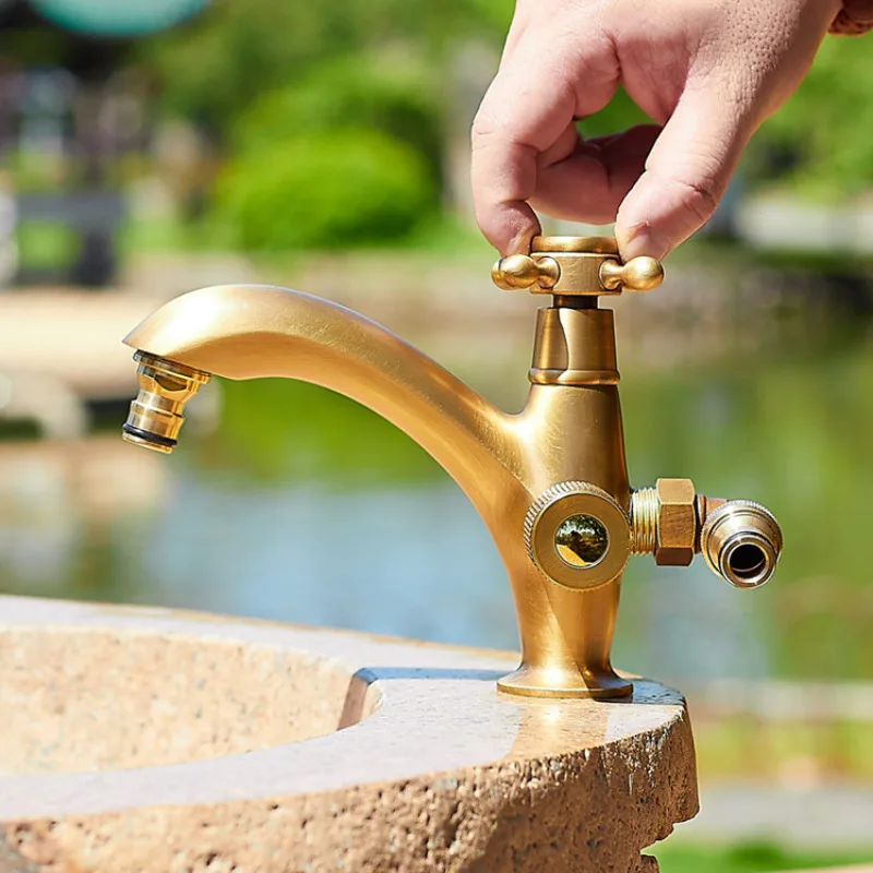 Смеситель для двора медный кран с одним охлаждением устойчивый к замораживанию и