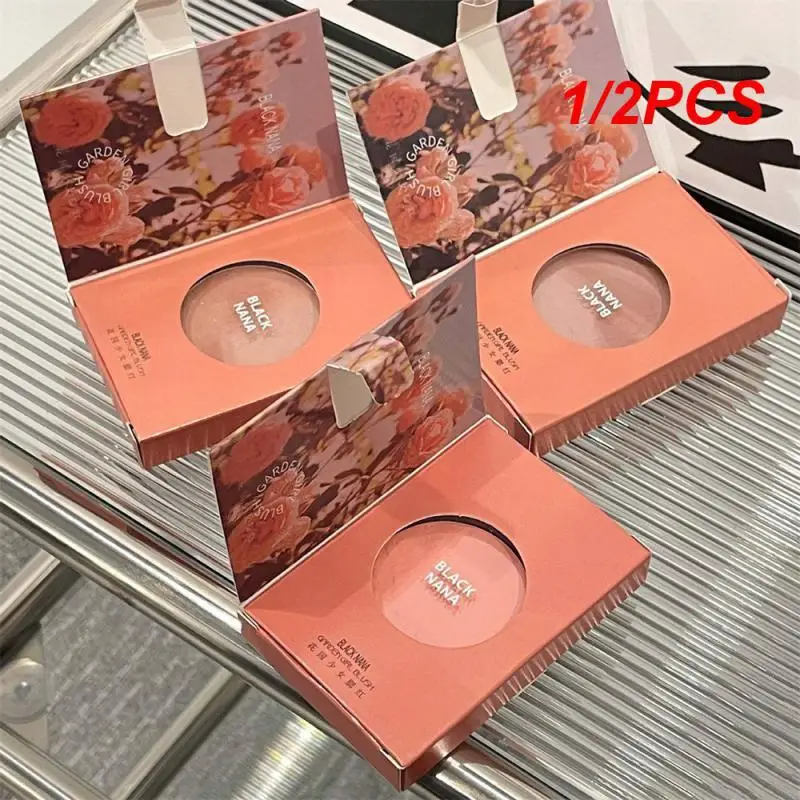 

1/2PCS 5.2g Blush Small And Lightweight Powder Blush Facial Makeup Matte Blush Long Lasting Color Fine Texture Beauty Cosmetics