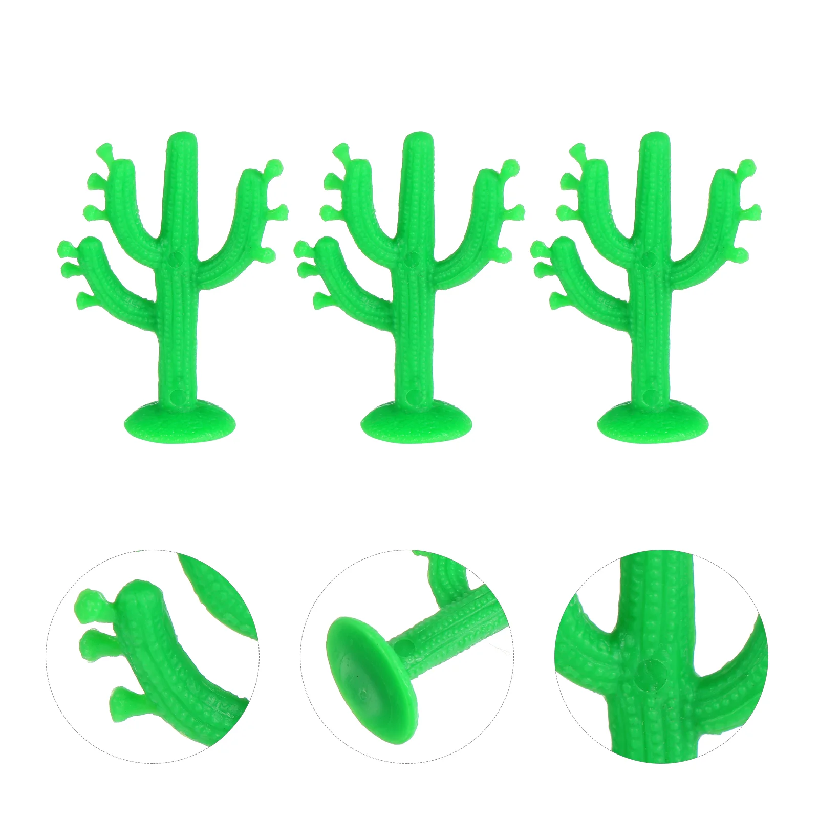 

Artificial Fake Stems Resin Decor Dessert Figurines Greenery Party Theme Desk Ornament Cacti Collectable Picks Succulents