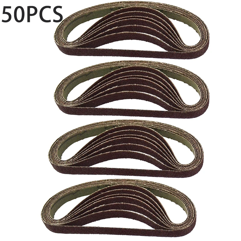 10 X 330mm Air Belt Sander Polishing Machine + 50pcs Belts 60/80/100/120 Grit Dremel Accessories Grinder Shaping Disc