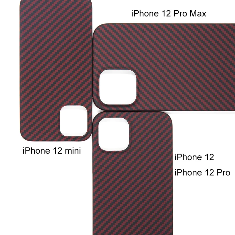 

iPhone12 case carbon fiber 12 pro max red matte 12mini business premium no fingerprint iPhone 12 pro carbon phone cover