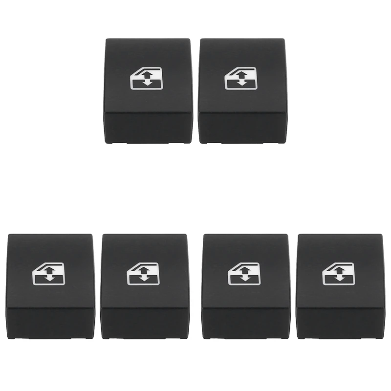 6 шт. крышка кнопки переключателя электрического стекла 13228881 для VAUXHALL OPEL ASTRA MK5 H