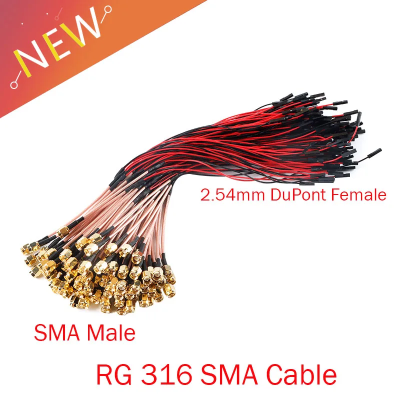 

Кабель RG316 Your Cee 30 см SMA male - DuPont female