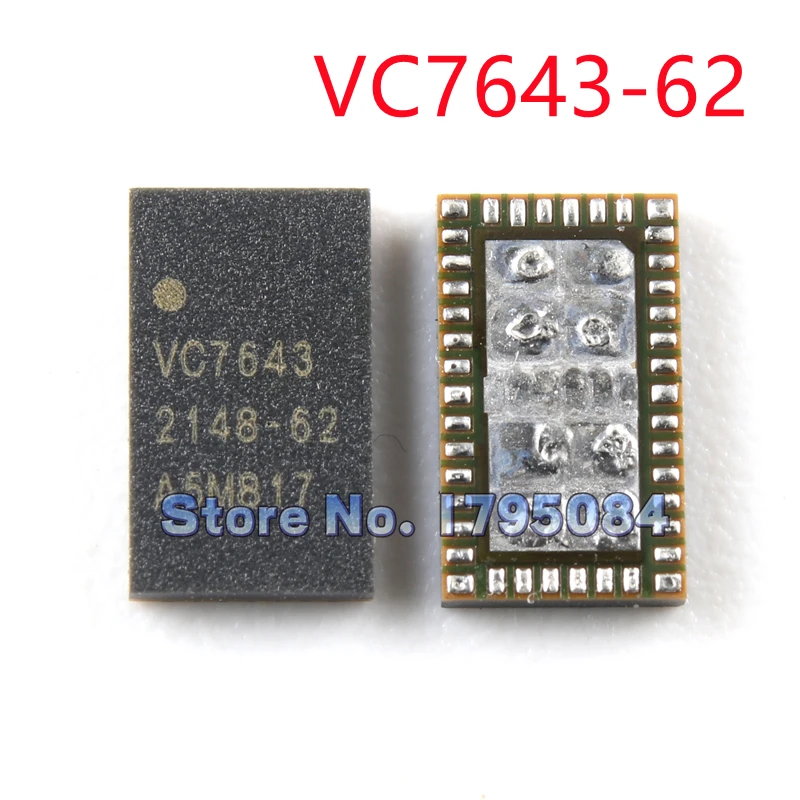 

10 шт./партия, встроенный усилитель мощности для Oppo A52 A72 A32, модуль сигнала VC7643 7643-62 PA IC