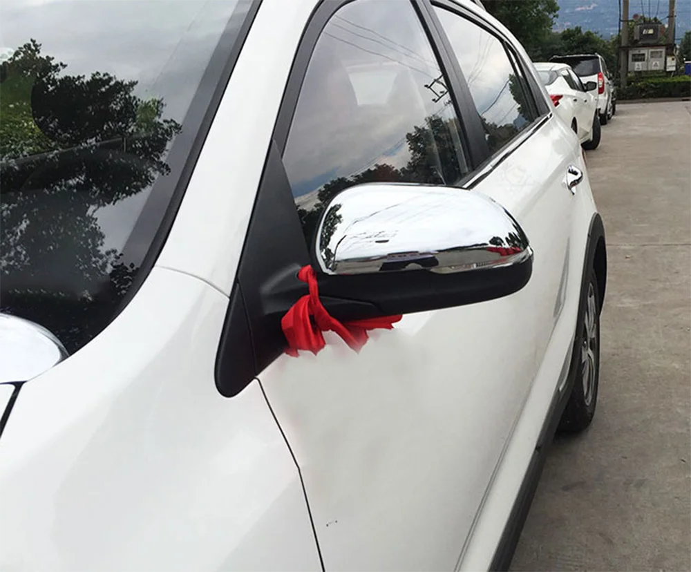 Хромированный корпус для зеркала заднего вида из АБС-пластика Kia K2 2017 2018 2019 2020 2021