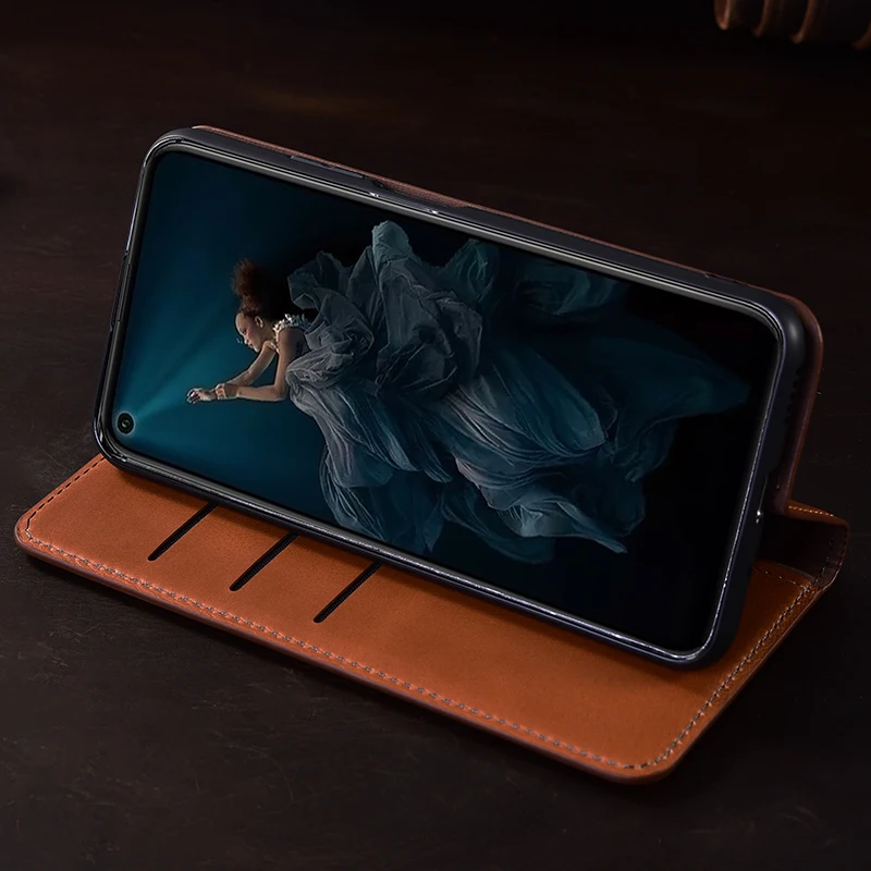 Узор наппа — чехол-раскладушка с внутренней сеткой для Huawei Nova 9 10 11 12 12S 13 Pro SE