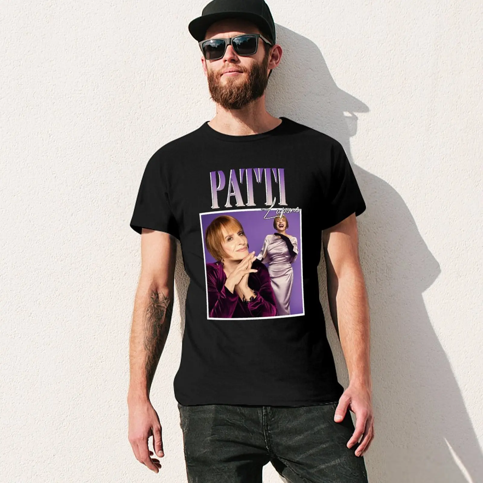 Фото Футболка Patti Lupone больших размеров, быстросохнущая спортивная футболка №3