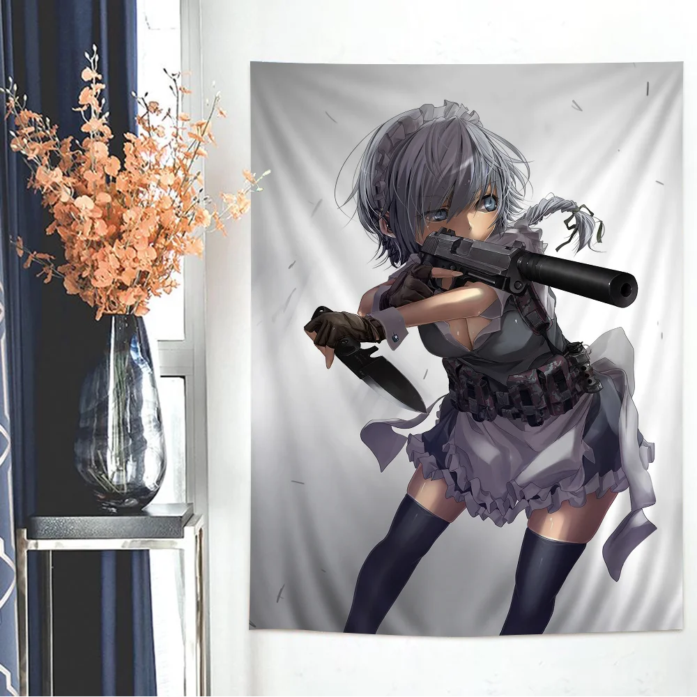 Sakuya Izayoi подвесной богемный гобелен дешевый хиппи настенный Мандала домашний