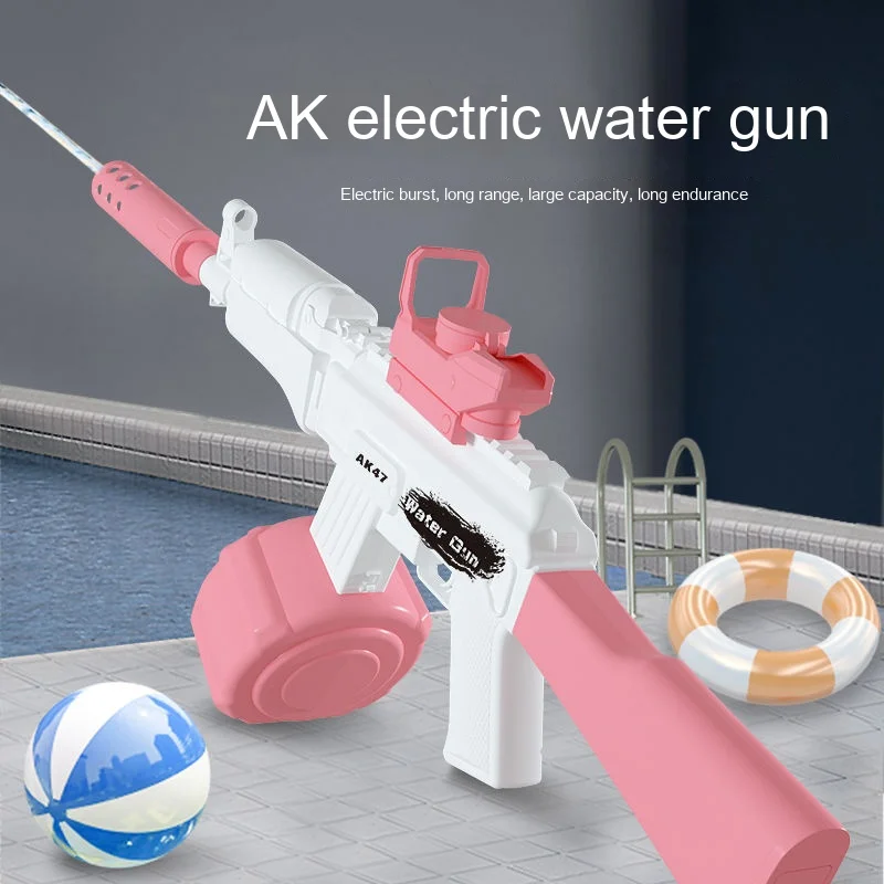 Интерактивный детский электрический водяной пистолет игрушка в стиле AK