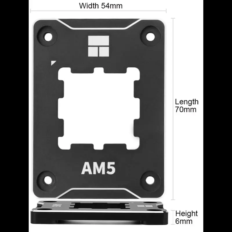 Thermalright speedblack RED AM5 безопасная рамка алюминиевая изоляционная прокладка