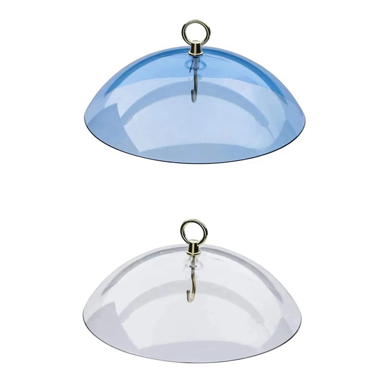 

Полюсная кормушка для птиц, крышка от дождя для кормушек для птиц на улице, защитная купольная крышка для подвешивания кормушек для птиц