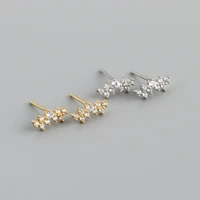 eh1275 fashion zircon earrings with diamond and s925 silver earrings for women