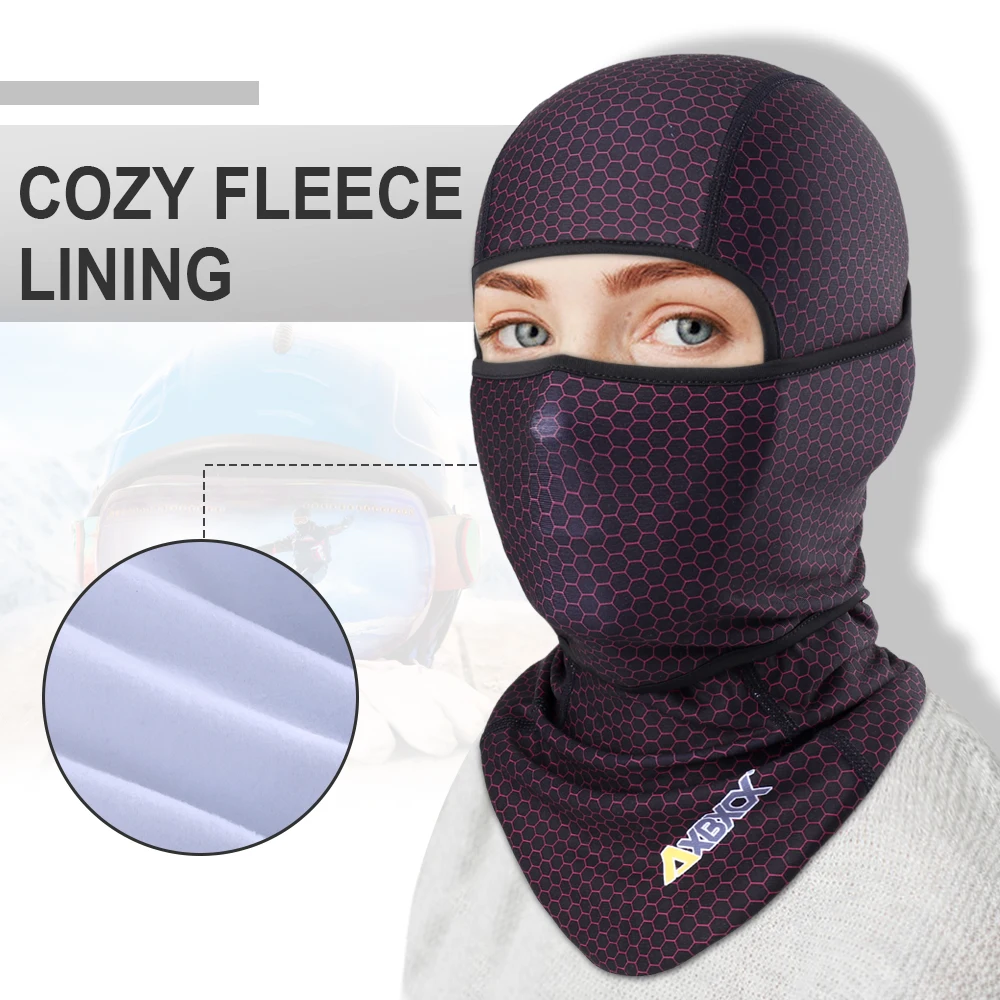 Winter Face Mask Fleece Bandana Sports Skiing Scarf Warmer Neck Gaiter Cover Bike Hiking Cycling Hunting Snowboard Men Women