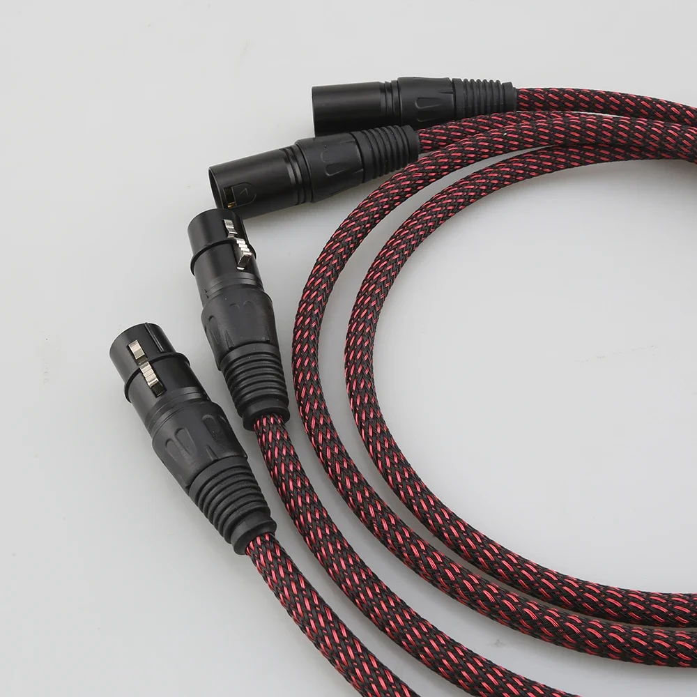 Аудиокабель Audiocrast Hi End HIFI XLR Сбалансированные аудиокабели с медными оловянными