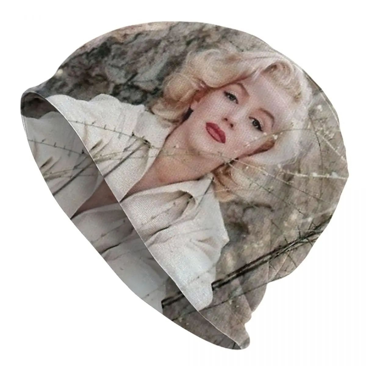 Marilyn Monroe Adult Men's Women's Knit Hat Keep warm winter Funny knitted hat