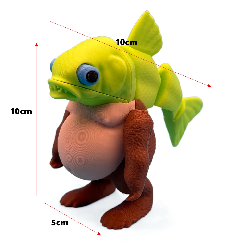 

Фигурка мозга Tungsahur Tralalero 3D пластик