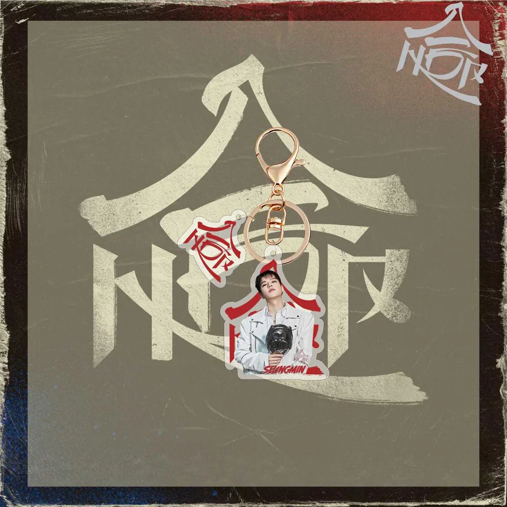 KPOP Idols новый альбом HOP 2 шт./компл. брелок акриловый кулон Felix Hyunjin Seungmin Bangchan Han сумка