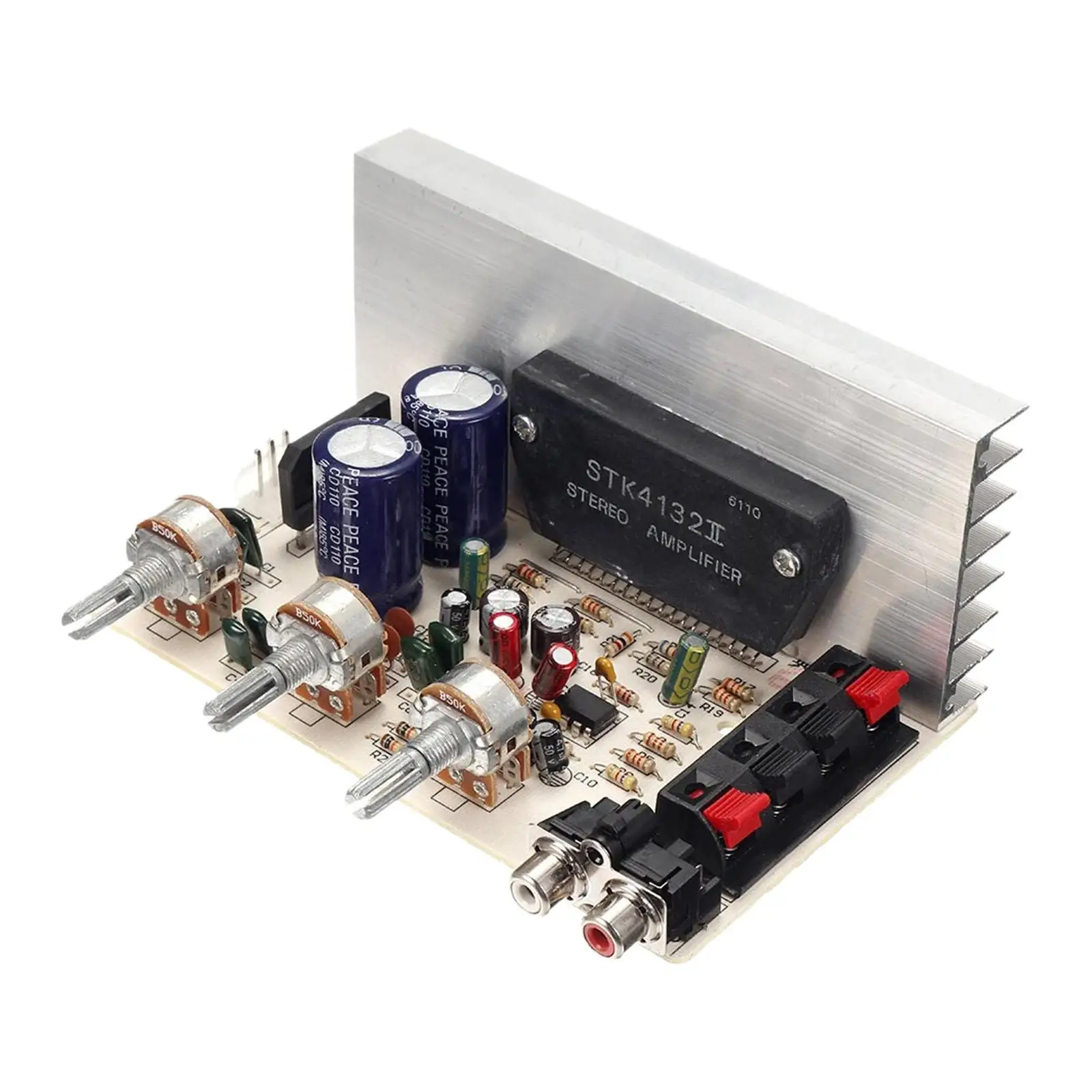 

DX0408 100 Watt Channel Digital Audio Amplifier Board DC 12 24 V