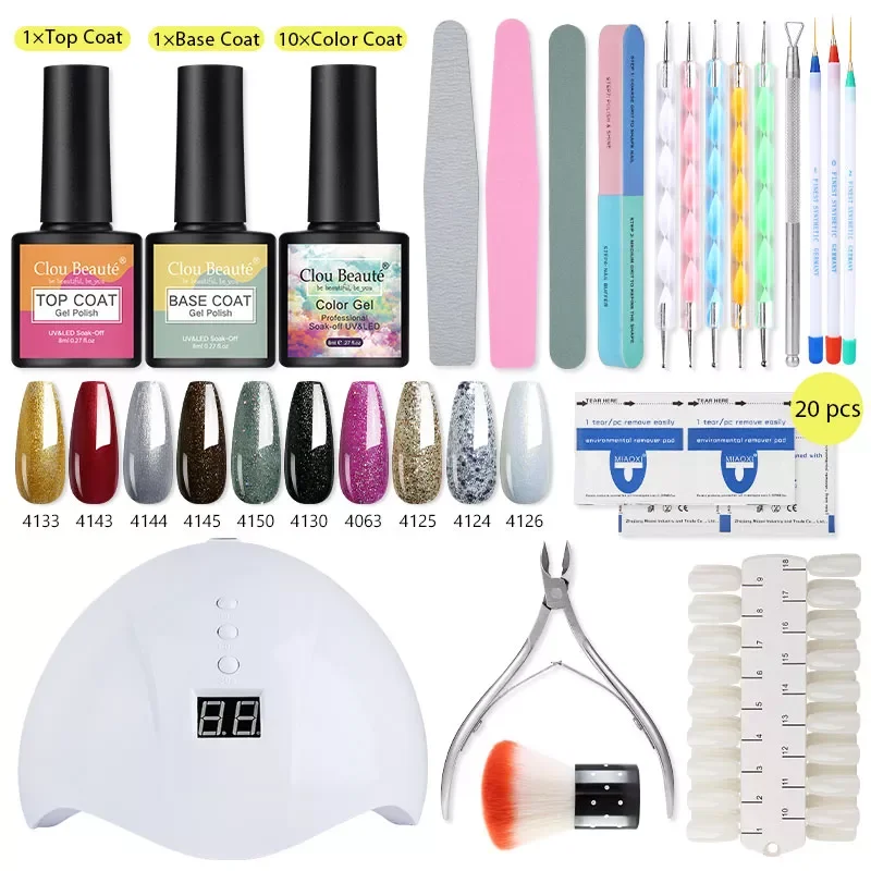 

Гель-лак для ногтей полуперманентный для начинающих