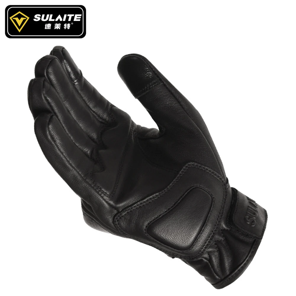 

Мотоциклетные Перчатки, мужские и женские мотоциклетные кожаные карбоновые велосипедные Зимние новые перчатки, мотоциклетные перчатки, черные байкерские перчатки