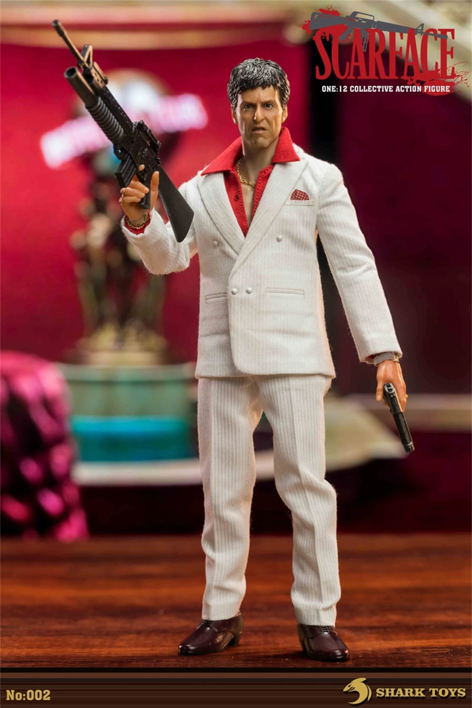 «SHARKTOYS Al Pacino 1/12 А в масштабе, мужская модель, коллекционная фотография, ПВХ 6-дюймовая экшн-фигурка, кукла для самостоятельного творчества»