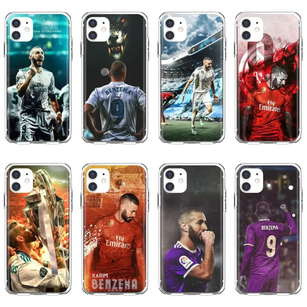 Мягкие Аксессуары из ТПУ сумки Karim-Benzema для Samsung Galaxy S10 S10E S20 FE S21 S30 S8 S9 S7 Plus Ultra Edge Lite |