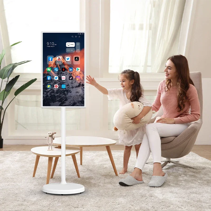 Смарт-ТВ 21 5 Дюймов Android умный игровой монитор с сенсорным экраном вращающийся WIFI